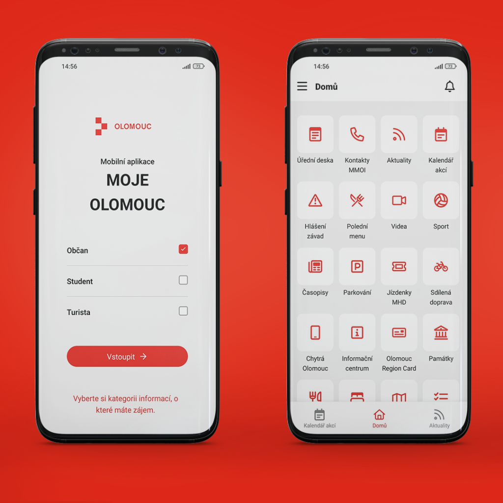 Mobiln Aplikace Moje Olomouc
